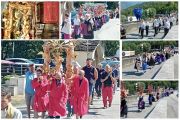 Processione e cavagnette, Vagna celebra la storica Festa dul Bambin